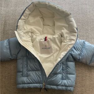 Moncler baby coat 6-9 months